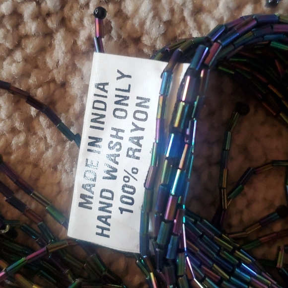 Sequin Waist Scarf - Picture 4 of 12